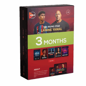 Get the Ultimate IPTV Subscription – MAX BASIC 3 Months Plan | 13000+ Adult Channels! (احصل على اشتراك IPTV الأقوى – خطة MAX STANDARD لمدة 3 شهر | أكثر من 13000 قناة للكبار!)