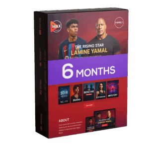 Get the Ultimate IPTV Subscription – MAX STANDARD 6 Months Plan | 13000+ Family Channels! (احصل على اشتراك IPTV الأقوى – خطة MAX STANDARD لمدة 6 شهر | أكثر من 13000 قناة للعائلة!)